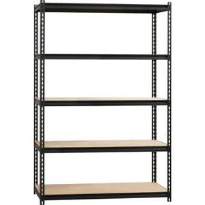 LORELL 59698 2,300 lb Capacity Riveted Steel Shelving Recycled