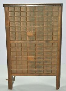 Vintage Printer&#039;s Letterpress Type Drawer Ludlow style Case Re-Purposing Special