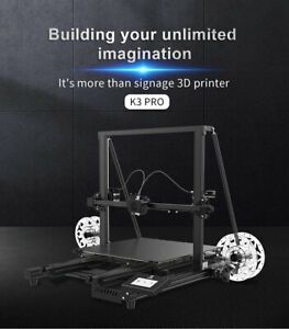 K3PRO LED 3D letter printing machine channel letter printer