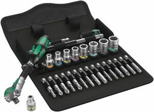 8100SA6 Zyklop Speed Wera Tools Last Few Left Ratchet Metric Toolkit Set 1/4 Dr