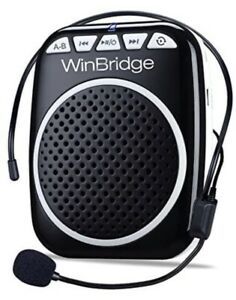WinBridge Portable Mini Voice Amplifier with Wired Microphone,  FREE Shipping