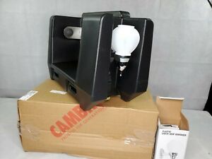 Cambro Eahwapr110 Handwashing Accessory With Paper Towel Roll Dispenser Black