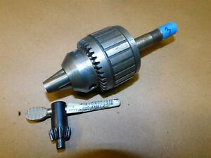 Jacobs 14N Super Chuck 0 -1/2 Drill Chuck 5/8&#034; Straight Arbor LOT # 3