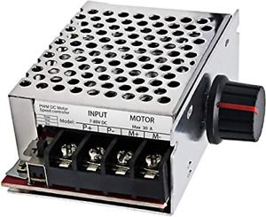 7-80V PWM DC Motor Speed Controller Switch 30A,Motor Speed Control Regulator