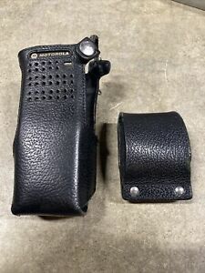 Motorola Leather PMLN5324B Carry Case Fits APX7000 Radio Holster