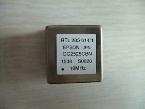 EPSON OG2525CBN 1538 S0028 10MHz RTL 205 614/1 Crystal Oscillator