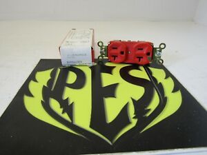 Pass &amp; Seymour 9300HGRED Hospital Grade 20A Recepticle RED Illuminated