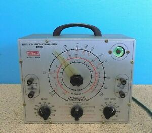 Eico Model 950B Resistance Capacitance Comparator Bridge Very Good Condition