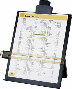 Document Holder Stand Adjustable Copy Desk Paper Legal Letter Typing Office New