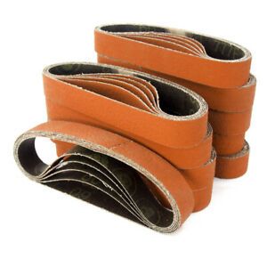 3M 777F 60 Grit Cloth Sanding Belt 1&#034; x 18&#034; YF Backing (Pack of 50)