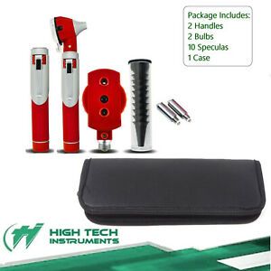 Otoscope + Ophthalmoscope Examination Set Multi-Function for Ear, Nose &amp; Eye