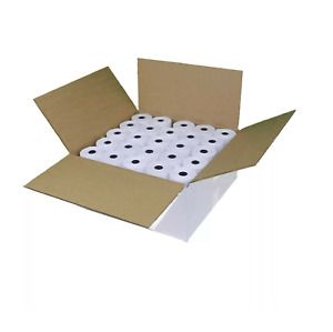 Alliance Thermal Paper Receipt Rolls, 3 1/8&#034; x 230&#039;, White, 50 Rolls