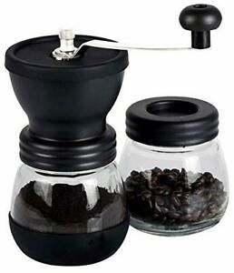 Manual Coffee Grinder with Ceramic BurrsCoffee container capacity12 oz350 ml...