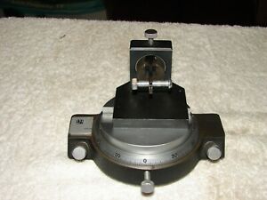 J&amp;L Rotary Base Stage P/N: AC-2774 for Optical Comparator &amp; Vee finger