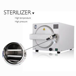Medical Dental 18L Autoclave Sterilizer High Temperature Steam Sterilizer E218
