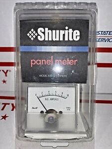 SHURITE Model 850, 0-150 DC Volts 2-1/2&#034;W x 2-1/4&#034;H Analog Panel Meter 8115Z