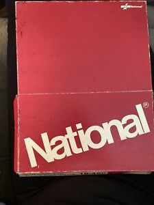 Vintage National Brand 18-460 Filler Ledger 9 1/4&#034; x 11 7/8&#034; paper