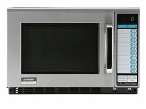 Sharp Heavy-Duty Commercial Microwave Oven with 2100 Watts (R25JT)