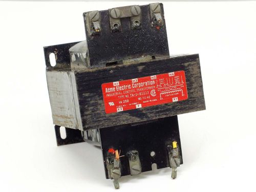 Acme electronic corporation transformer 230-480 to 110-120 volts 250vac ta-1-812 for sale
