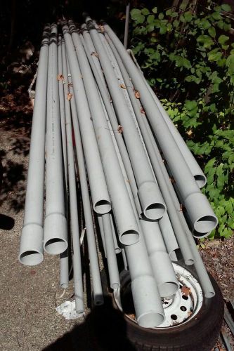GREY PVC ELECTRICAL CONDUIT (PIPE) MANY SIZES- IN MASSACHUSETTS call 9783278558