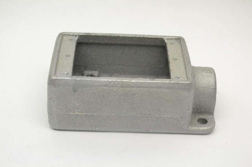 Crouse hinds fs 1 condulet single gang device box 1/2in conduit fitting b408848 for sale
