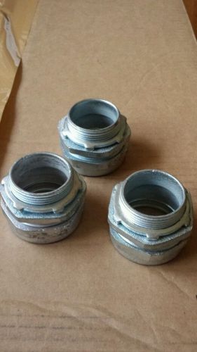 Oz gedney 1 1/2 heavywall compression connectors for sale