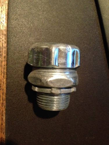 Thomas &amp; betts 3/4&#034; straight liquid tight fitting - lot of 8 for sale