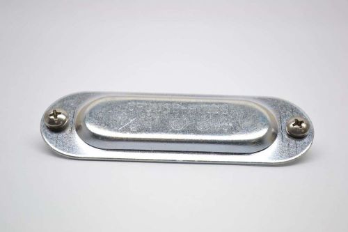 Crouse hinds 180 body outlet condulet cover 1/2 in steel conduit b432292 for sale