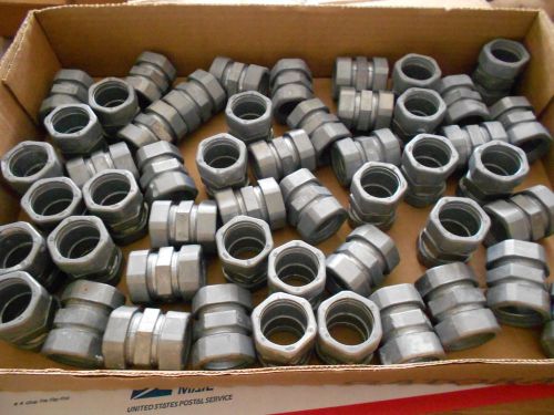 NEW METAL Madison EMT L-26 Compression Coupling 1&#034; Quantity of (50)