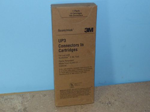 Scotchloc 3M UP3 Connector in Cartridge 100 Count