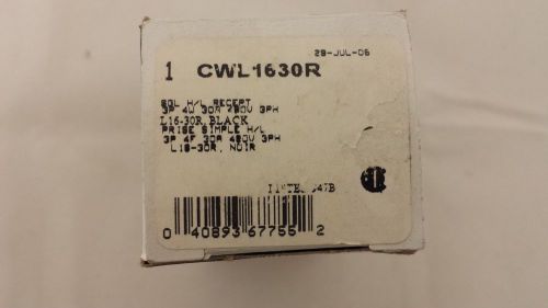 Cooper Receptacles, CWL1630R, 30A 480V 4W