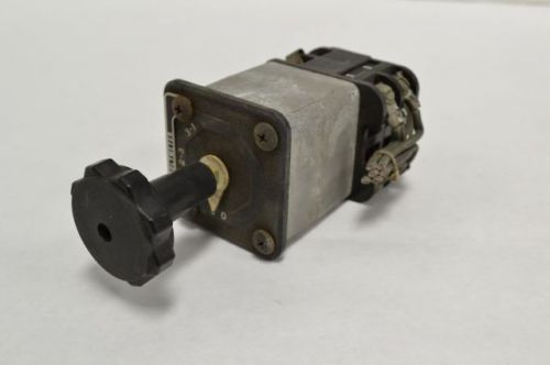 GENERAL ELECTRIC SBM 10AA004 4 POSITION VOLTMETER SELECTOR SWITCH B217280