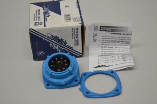 NEW MELTRIC 01-M8090 INLET PN12 PLUG 5A 9P D238126