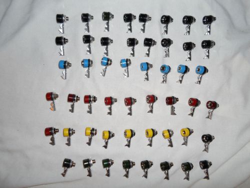 Lot of 50 smith banana jacks black red blue yellow green for sale