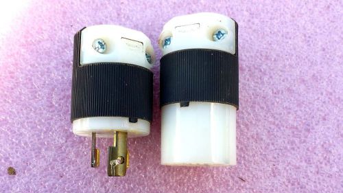 Twist lock plug female hbl4729c and male hbl4720c set-they look good for sale