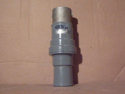 Russellstoll f27194 receptacle plug 60a -- 250v -- 600vac for sale