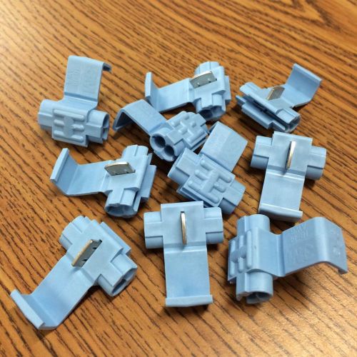 500 3m scotchlok 560 self-stripping electrical tap connector 054007-00840 blue for sale