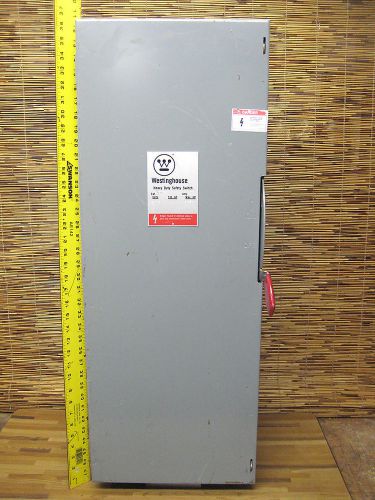Westinghouse Type 1 enclosure 200A 200 amp 240V switch HUN324