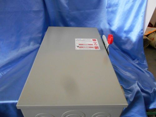 Eaton cutler hammer dh364frk 200a 600 vac, hd safety switch, 3 pole fusible, new for sale