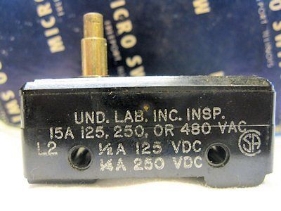 Lot of 10 microswitch limit switch spdt bz-2rs for sale