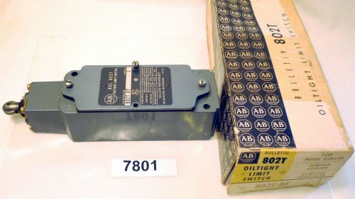 (7801) allen bradley limit switch 802t-dt 10a 600v for sale