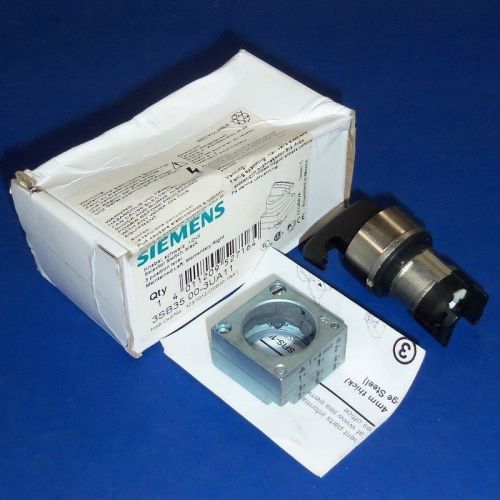 SIEMENS 3 POSITION LEVER SELECTOR SWITCH 3SB35 00-3UA11 NEW