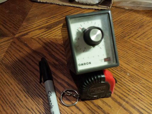 Omron , timing timer motor relay, stp-mnd-aa-ua, 0 - 10 second dial, used for sale