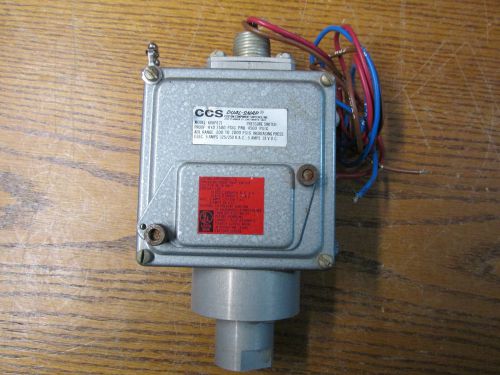 Unused nos ccs 606pe21 dual-snap pressure temperature switch 200-3000 psig for sale