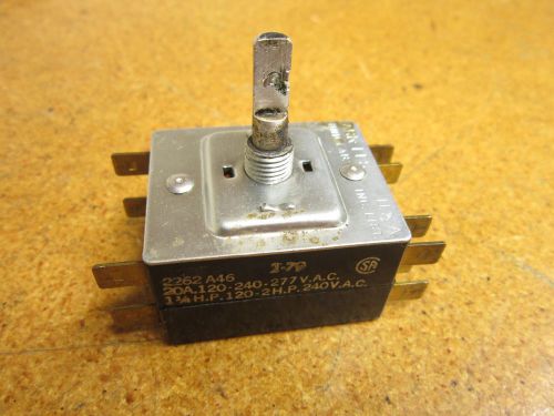 Ark-les 2262 h46 rotary switch 20a 120-240vac for sale