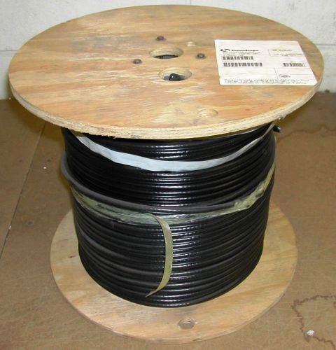 Commscope f5967bvm rg 59 messengered cable-1000&#039; reel for sale