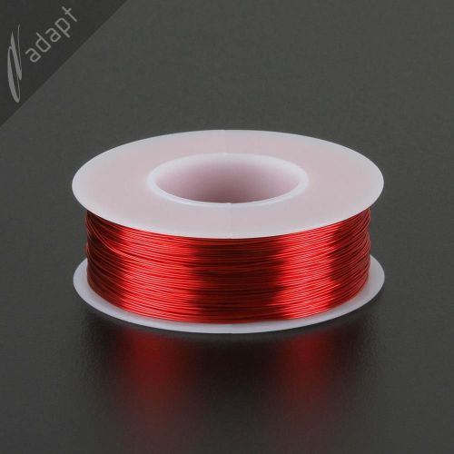 27 AWG Gauge Magnet Wire Red 400&#039; 155C Solderable Enameled Copper Coil Winding