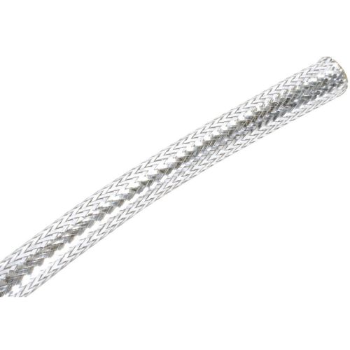 Techflex 1/2&#034; chrome xc mylar sleeving 25 ft. 082-466 for sale