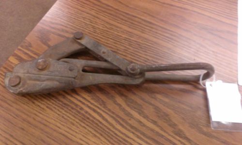 Klein &amp; sons cable puller 8000 lb cat # 1628-5 used for sale