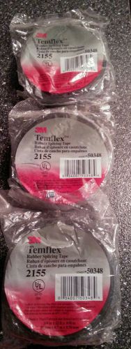 3 rolls- 3m™ temflex™ rubber splicing tape 2155 for sale